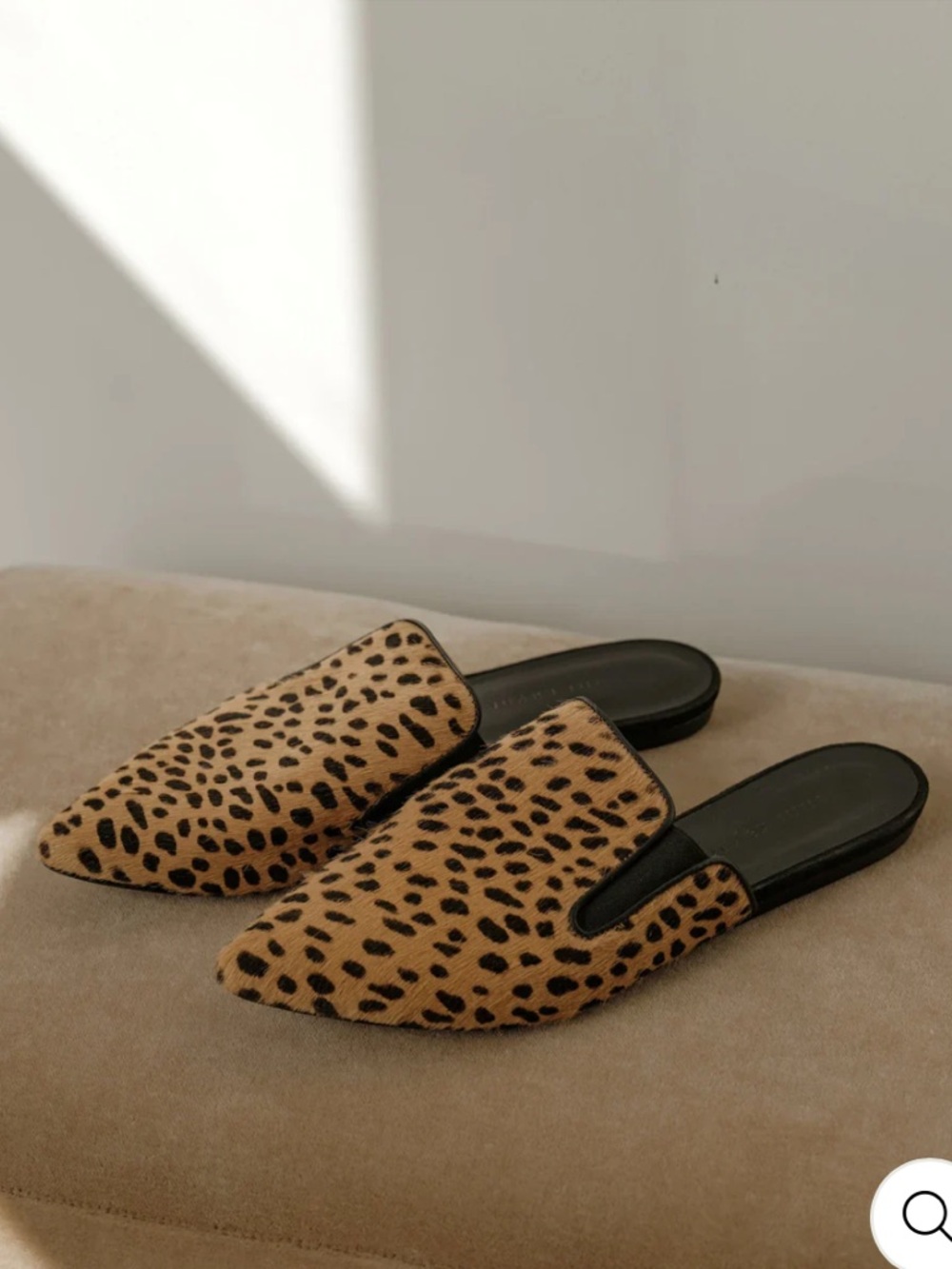 Jenni Kayne Pony Hair Mule in Cheetah